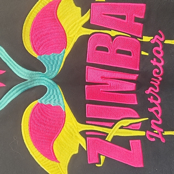 Zumba Wear instructor jacket medium EUC - Picture 6 of 6